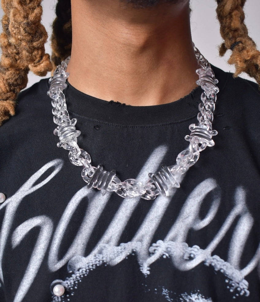 Clear Stane Necklace