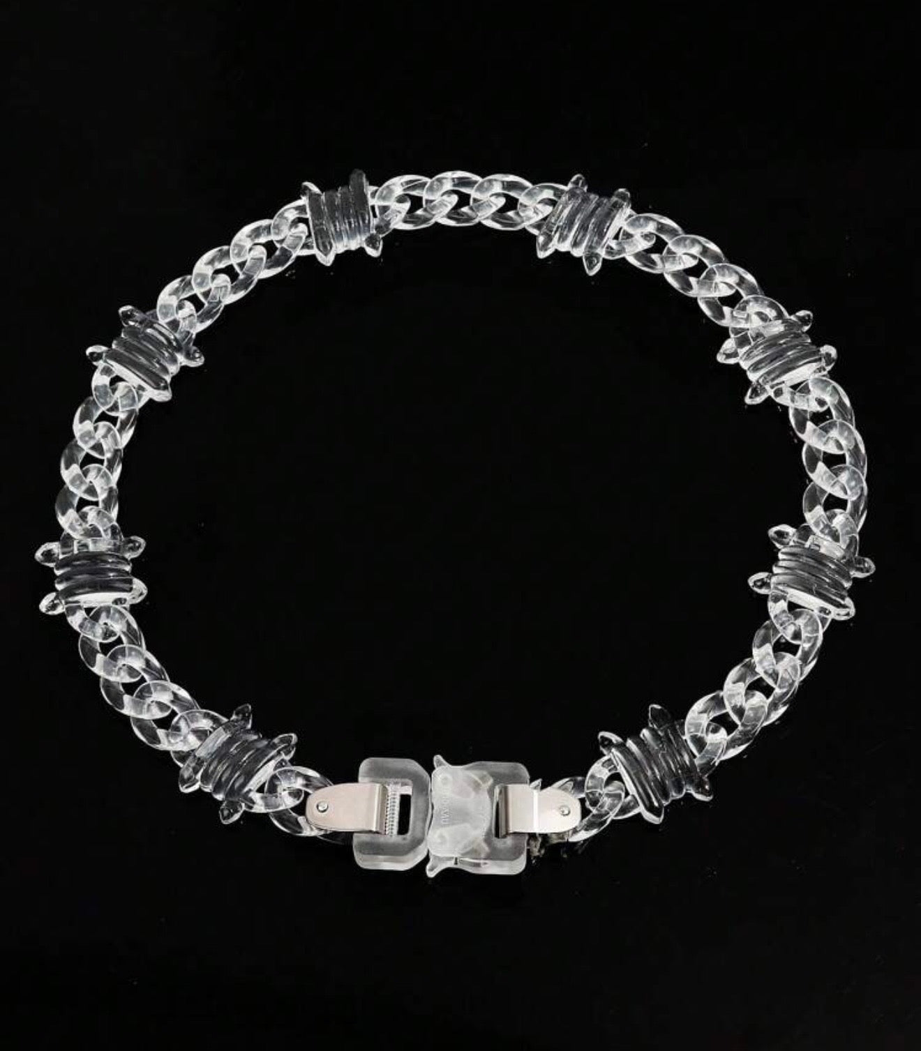 Clear Stane Necklace