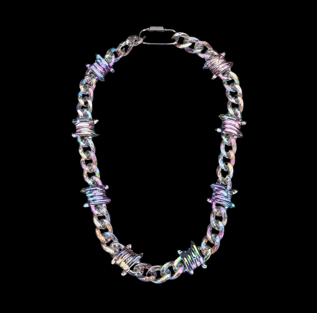 Iridescent Stane Necklace